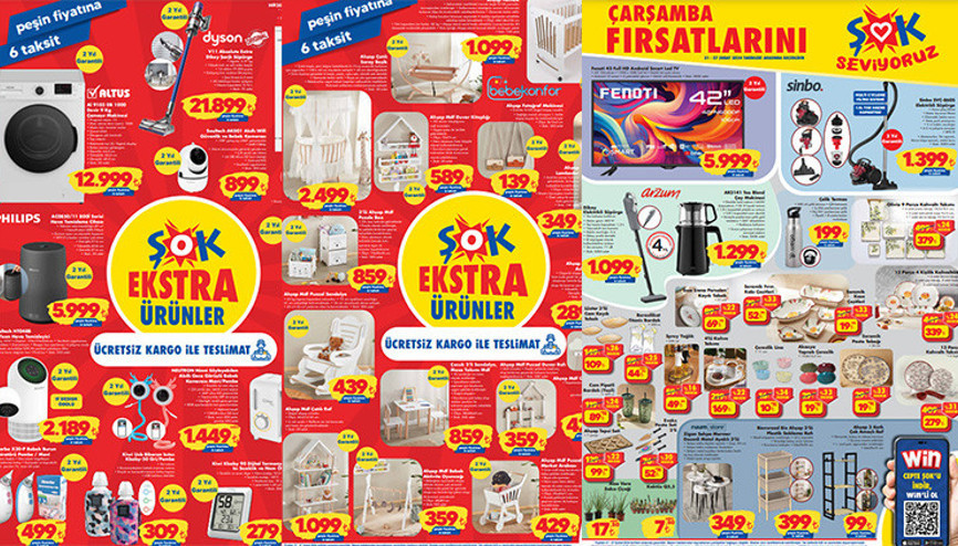 ŞOK 21-27 ŞUBAT AKTÜEL ÜRÜNLER KATALOĞU (YENİ-EN SON LİSTE) || Dikey şarjlı süpürge, hava temizleyici, bebek odası aksesuarları ve eşyaları RAFLARA GELİYOR