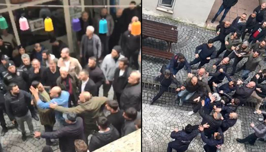 CHPnin liste tartışması yumruklu kavgaya dönüştü