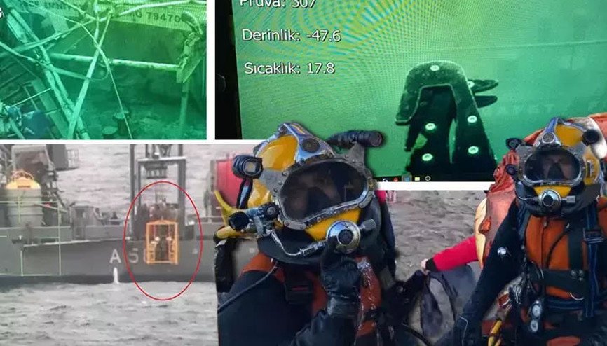 Marmarada batan gemide arama çalışmalarında kritik gün... Kayıp mürettebat için herkes seferber