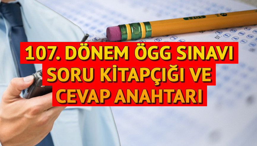 ÖGG SORU KİTAPÇIĞI (A,B) VE CEVAP ANAHTARI PDF GÖRÜNTÜLEME EKRANI 27 ŞUBAT 2024 || 107. dönem EGM özel güvenlik sınavı soruları ve cevapları YAYINLANDI A, B soru kitapçığı ve cevap anahtarı nasıl görüntülenir