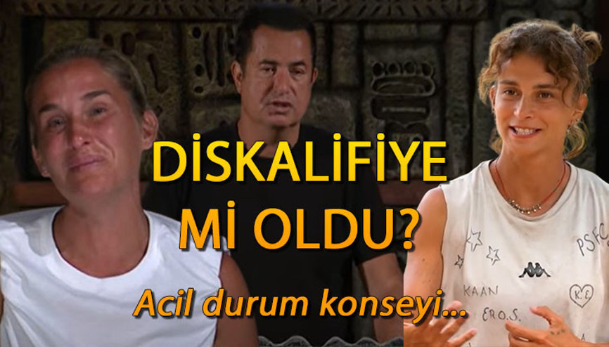 SURVİVOR SEMA DİSKALİFİYE Mİ OLDU, ELENDİ Mİ Özür diledi... Sema Pınar kavgası gündem oldu Acun Ilıcalı: Yarışmanın çizgisinin dışına taştı.... Olaylı kavga sonrası acil durum konseyi