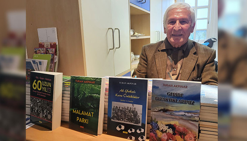 Akpınar’ın üçüncü kitabı ‘Malamat Parkı’ çıktı