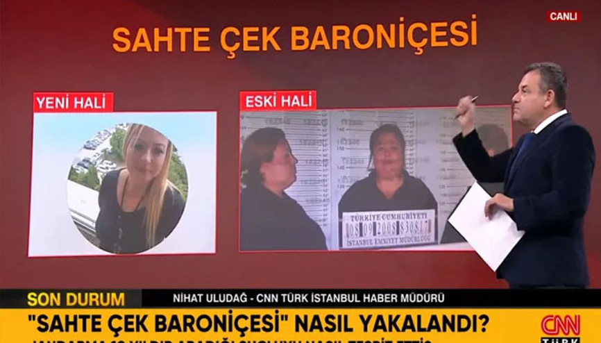 Sahte çek baroniçesi nasıl yakalandı
