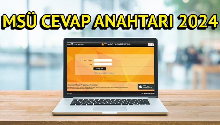 MSÜ SORULARI VE CEVAP ANAHTARI KAĞIDI PDF GÖRÜNTÜLEME (ÖSYM.GOV.TR TIKLA ÖĞREN) | MSÜ 2024 sınav soruları ve cevap anahtarı temel soru kitapçığı dokümanı nasıl, nereden görüntülenir (ösym.gov.tr) - AİS ekranı