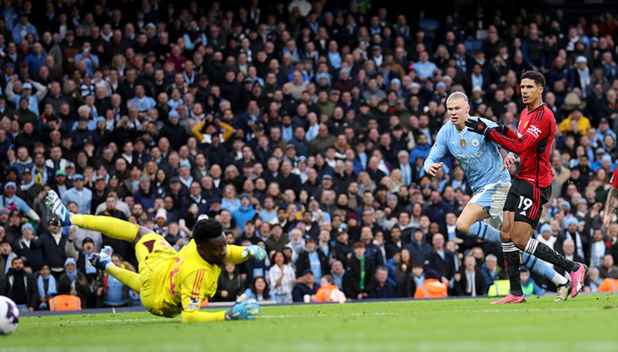 Manchester derbisinde zafer Citynin