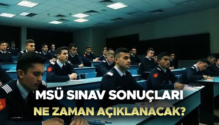 MSÜ sonuçları ne zaman açıklanacak 2024 MSÜ sınav sonuçları erken açıklanır mı İşte ÖSYM MSÜ sınav sonucu sorgulama ekranı