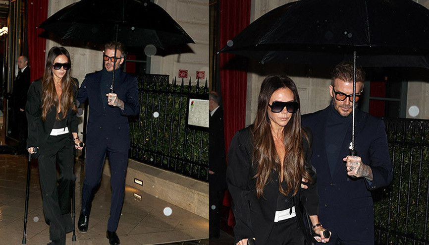 Defileye kırık ayağıyla çıktı, podyumu protestocular bastı… Ünlü yıldızın yüzünü kocası bile güldüremedi