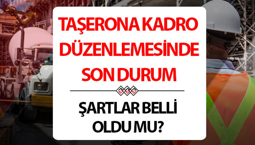 TAŞERONA KADRO VAR MI SON DAKİKA GELİŞMESİ 6 MART 2024 | Yetkili isimlerden açıklamalar.. 90 bin taşerona ne zaman çıkacak, şartları neler Torba yasa ile taşeron işçiye kadro çıkacak mı Türk-İş Başkanından kritik görüşme