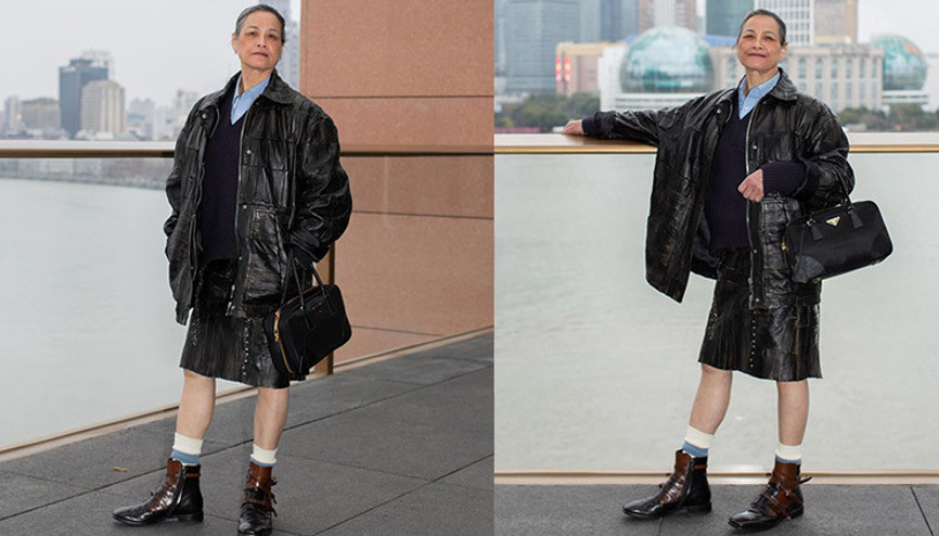 Sosyal medya kullanmayı bile oğlundan öğrenmişti: 70 yaşındaki doktor model olup podyuma çıktı