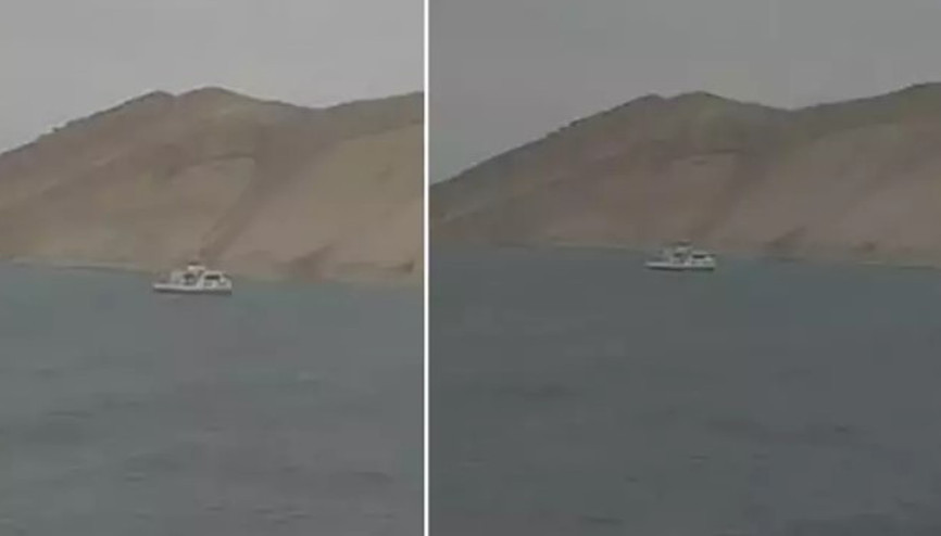 Feribotta korku dolu anlar: Aşırı fırtınadan dolayı iskeleye yanaşamadı