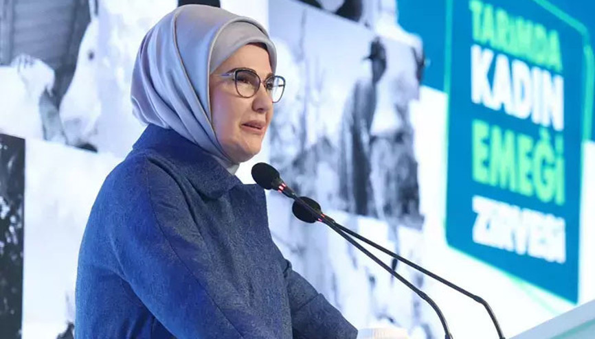 Emine Erdoğan: Ekilmemiş tek bir karış toprağımız kalmasın