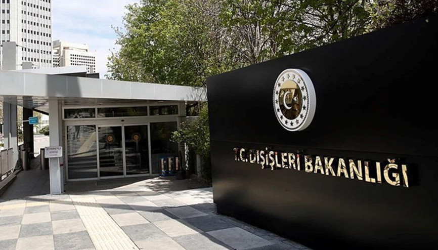 Dışişlerinden İsrailin Batı Şeria kararına tepki