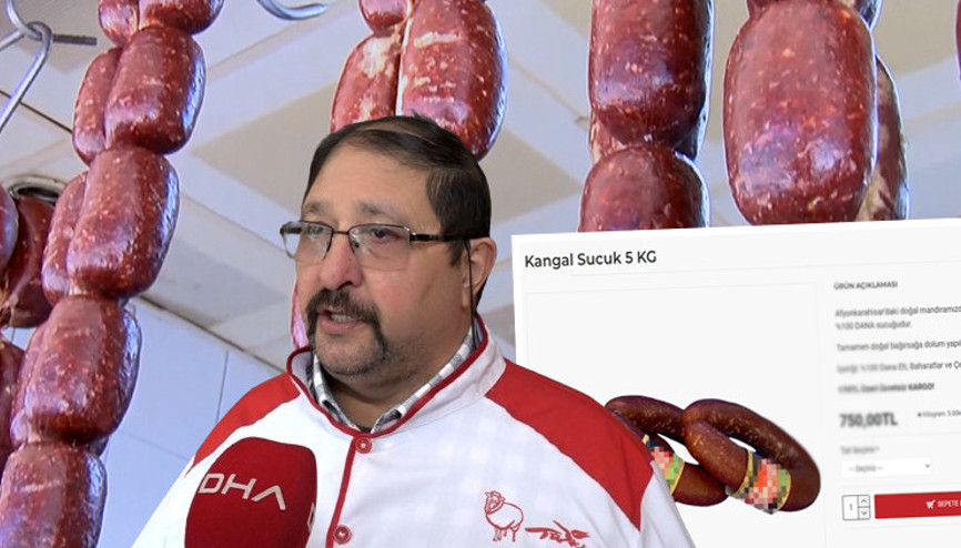 Tepki çeken sucuk reklamı 5 kilogramını bu fiyattan satıyorlar... Böyle bir şey olamaz