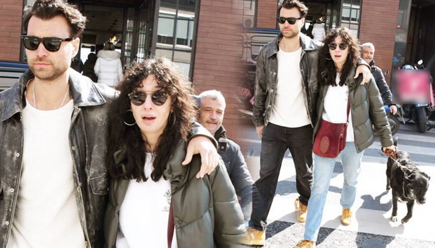 Birce Akalay ile Hakan Kurtaştan ilk fotoğraf