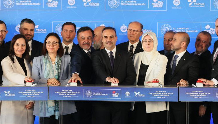 Bakan Kacır, Yalovadaki dev yatırımı açtı