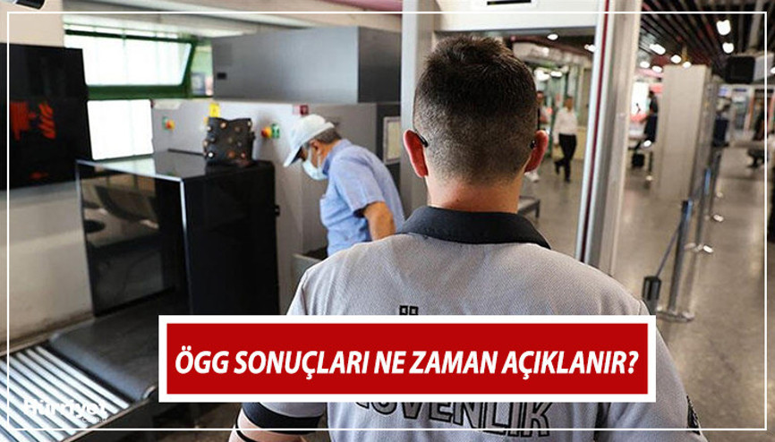 ÖGG SONUÇ TARİHİ 2024 BELLİ OLDU | |  Özel Güvenlik Görevlisi (ÖGG) 107. Dönem sınav sonuçları açıklandı mı EGM tarih verdi İşte ÖGG sınav sonucu sorgulama