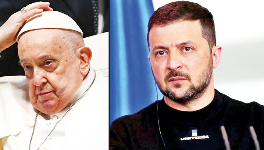Zelenski’den Papa’ya ‘beyaz bayrak’ tepkisi
