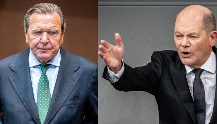 Scholz da Schröder’in yolunda