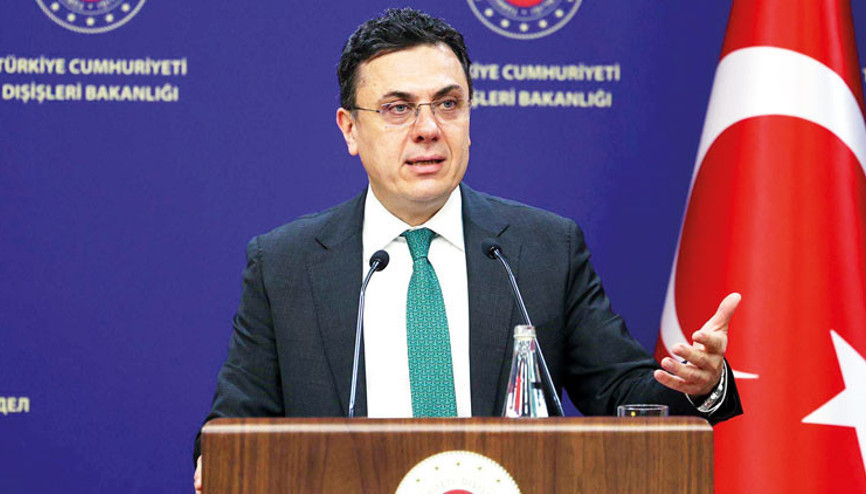 Dışişleri Sözcüsü Keçeli: ABD’ye net mesaj verildi