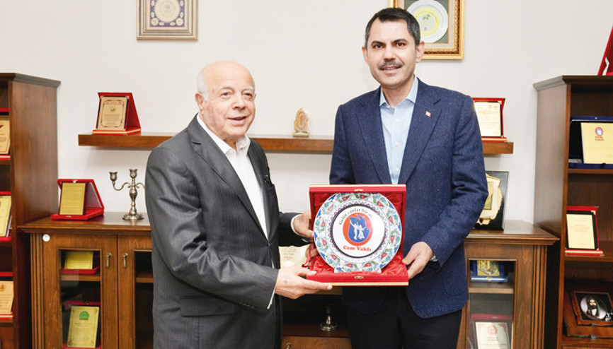 Murat Kurum’dan Cem Vakfı ziyareti