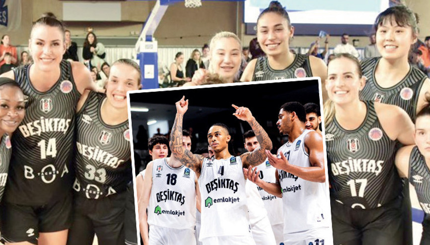Beşiktaşın yüzü basketbolda gülüyor Avrupa’da tarih yazıyorlar