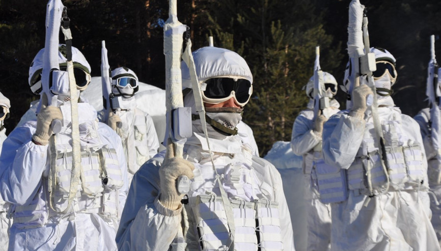 Sarıkamışta komandoların eksi 25 derecede zorlu eğitimi Sarıkamışta komandoların eksi 25 derecede zorlu eğitimi