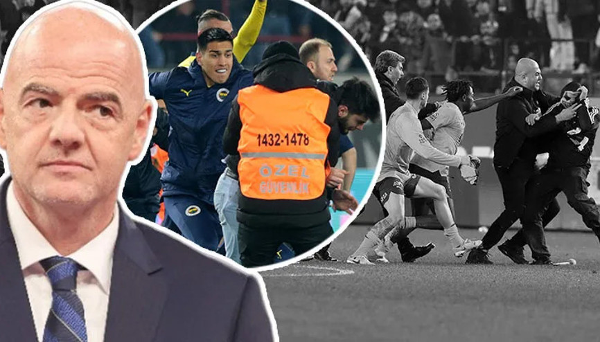 FIFA Başkanı Infantinodan Trabzonspor - Fenerbahçe maçı açıklaması: Şoke edici, bunu daha önce de söyledim...