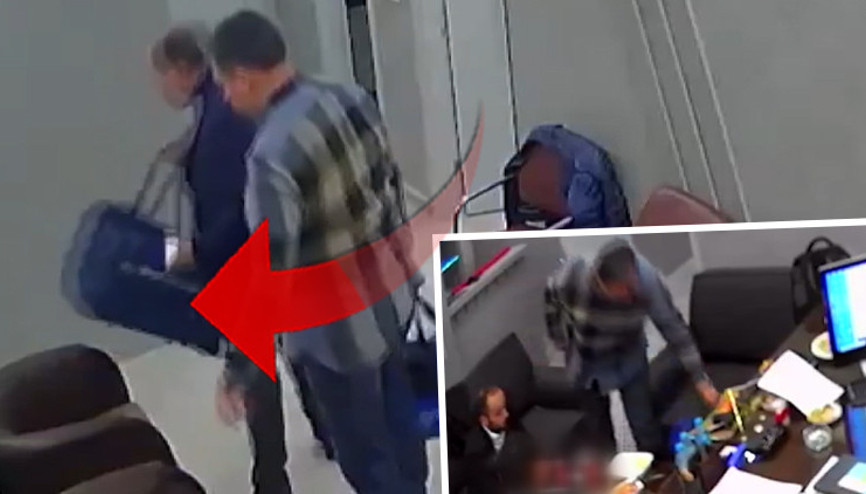 CHPdeki para sayma olayında yeni görüntüler ortaya çıktı... Çantadaki dikkat çeken yazı CHPdeki para sayma olayında yeni görüntüler ortaya çıktı... Çantadaki dikkat çeken yazı