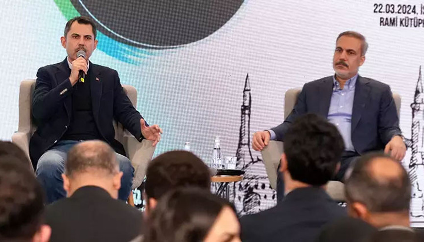Bakan Fidan ve Murat Kurum gençlerin sorularını yanıtladı