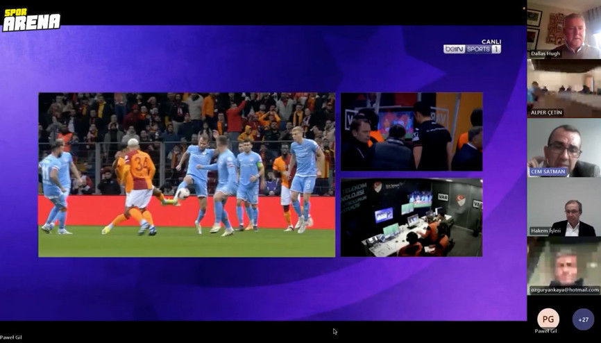 MHKnın Galatasaray - Antalyaspor maçı toplantısı gündeme bomba gibi düştü Hugh Dallasın Abdülkadir Bitigen ve Özgür Yankaya ile yaptığı konuşma olay oldu...