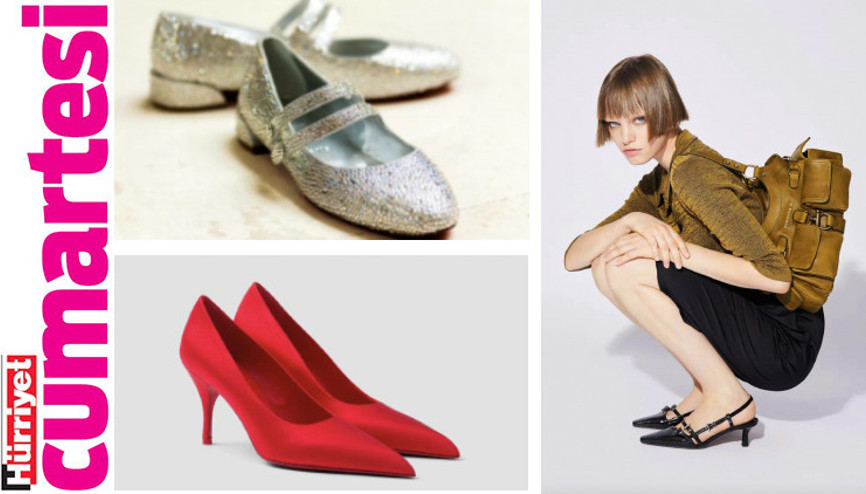 Topuklular, satenler, babetler... Bu sezon ayakkabılar çok zarif