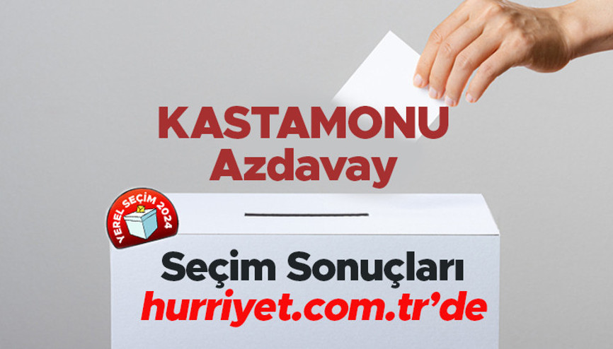 KASTAMONU- Azdavay SEÇİM SONUÇLARI EKRANI 2024 | Kastamonu, Azdavay 31 Mart belediye yerel seçim sonuçları ve oy oranları Hurriyet.com.tr seçim sayfasında olacak KASTAMONU- Azdavay SEÇİM SONUÇLARI EKRANI 2024 | Kastamonu, Azdavay 31 Mart belediye yerel seçim sonuçları ve oy oranları Hurriyet.com.tr seçim sayfasında olacak