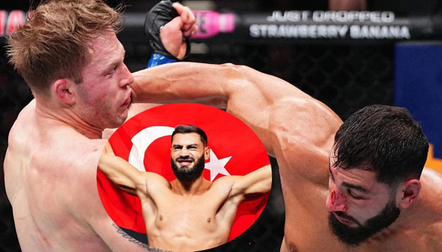 İbo Aslan, UFCdeki ilk maçında Anton Turkalji nakavt etti