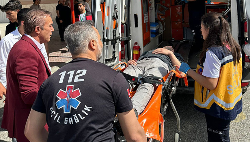 Rahatsızlanan müşahide ilk müdahale doktor başkan adayından