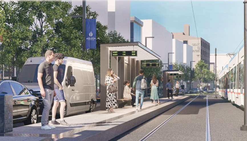 Anadolu Yakası’nda tramvay heyecanı