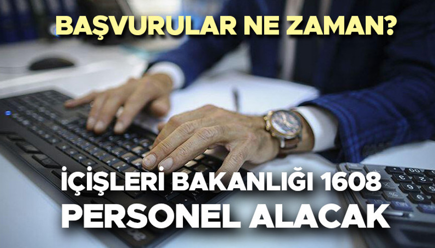 İÇİŞLERİ BAKANLIĞI PERSONEL ALIMI BAŞVURU TARİHLERİ 2024 | İçişleri Bakanlığı 1608 personel alımı başvuruları ne zaman, başvuru şartları neler KPSS tercih kılavuzu yayınlandı mı İÇİŞLERİ BAKANLIĞI PERSONEL ALIMI BAŞVURU TARİHLERİ 2024 | İçişleri Bakanlığı 1608 personel alımı başvuruları ne zaman, başvuru şartları neler KPSS tercih kılavuzu yayınlandı mı