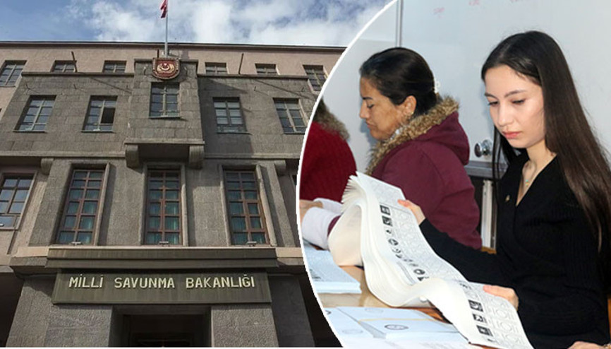 Askerlerin oy kullanma görüntülerine MSBden yanıt: Mevzuata göre yerine getirildi