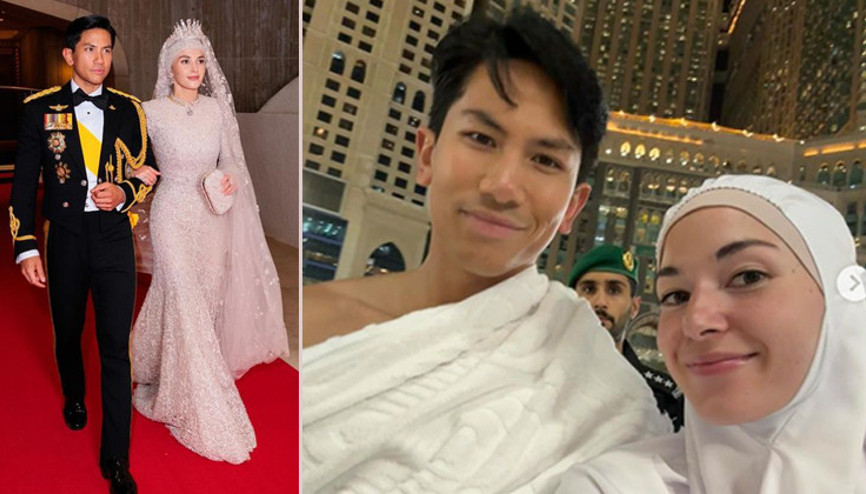 Yılın değil on yılların düğünüyle evlenmişlerdi... Mutlu çift kutsal topraklarda