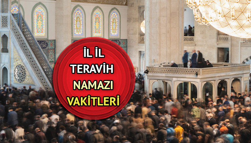 TERAVİH NAMAZI SAATİ 5 NİSAN 2024 | Teravih namazı bugün saat kaçta, nasıl kılınır, kaç rekattır Teravih namazı evde kılınır mı