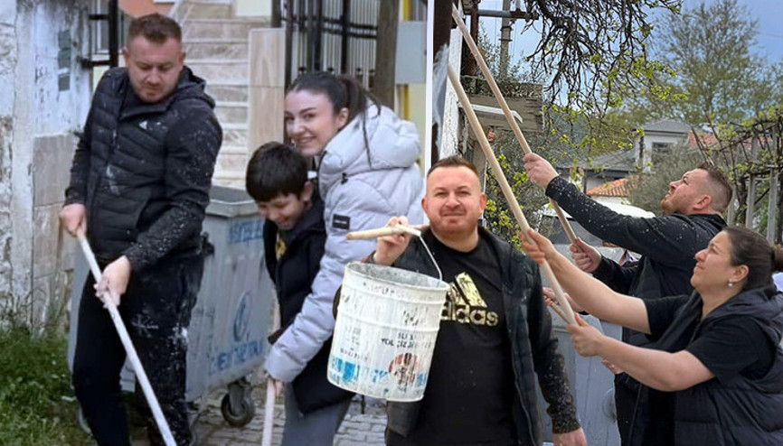 Yeni seçilen muhtardan beyaz sokak seferberliği Yeni seçilen muhtardan beyaz sokak seferberliği