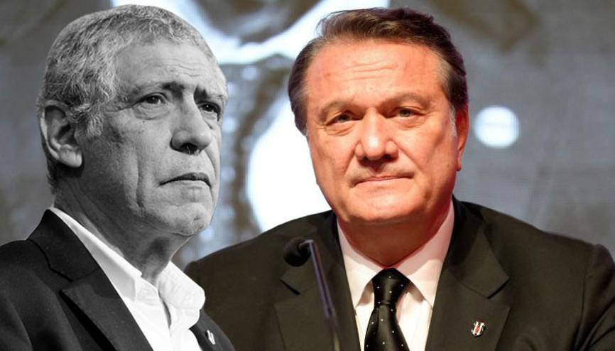 Beşiktaşta Fernando Santos kararı Hasan Arat noktayı koydu