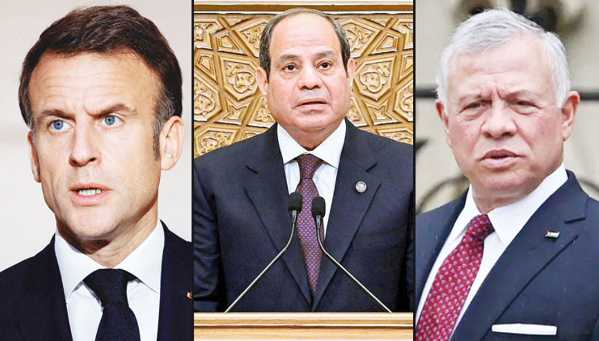 Macron, Sisi ve Kral’dan İsrail’e ‘ateşkes’ çağrısı Macron, Sisi ve Kral’dan İsrail’e ‘ateşkes’ çağrısı