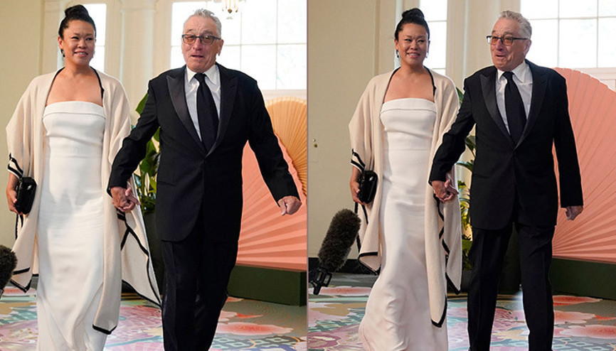 Film setinden Beyaz Saray’a… 80 yaşındaki usta aktör yarı yaşındaki sevgilisiyle aşk sarhoşu