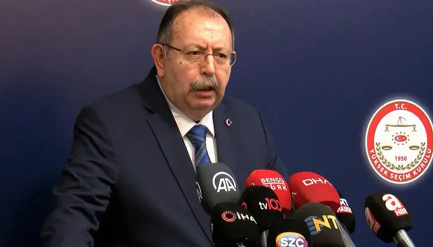 YSK Başkanı Ahmet Yener basın mensuplarıyla bayramlaştı... İtirazlara ilişkin açıklama YSK Başkanı Ahmet Yener basın mensuplarıyla bayramlaştı... İtirazlara ilişkin açıklama