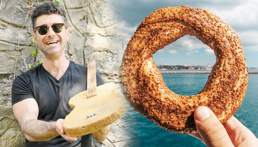 Bir simide bir gitar