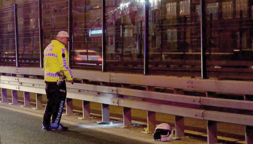 D-100’de feci kaza