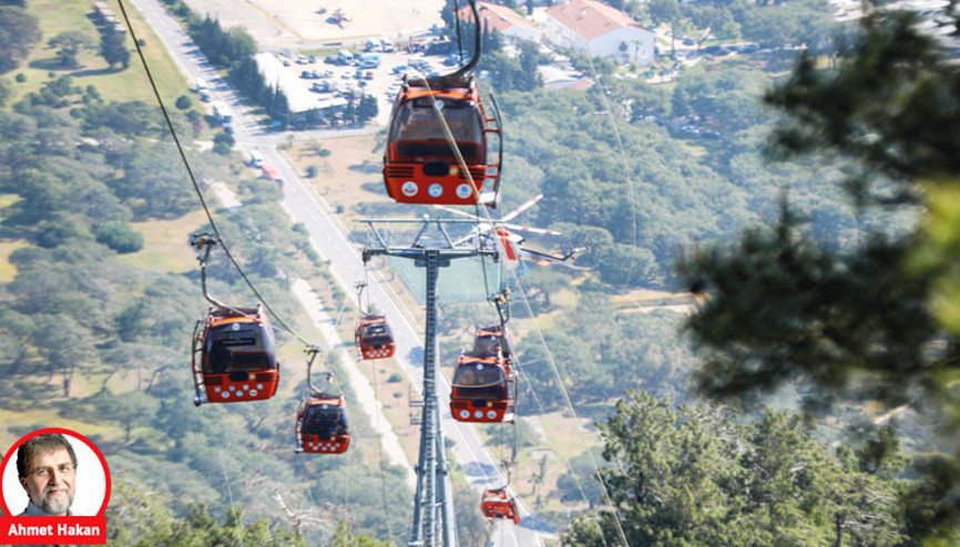 Bundan sonra teleferiğe binerken şöyle yapacağım