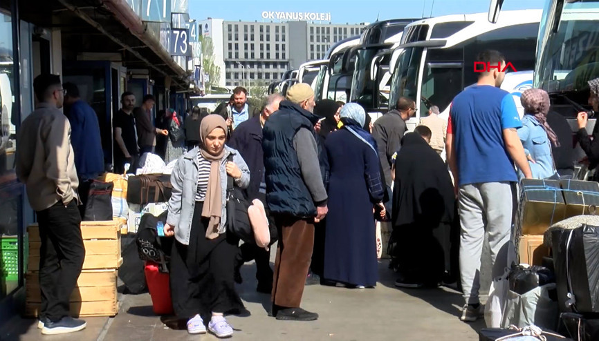 15 Temmuz Demokrasi Otogarında yoğunluk