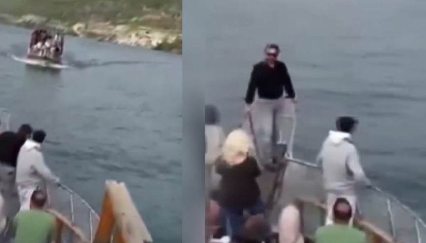 Şanlıurfadaki tekne kazası kamerada