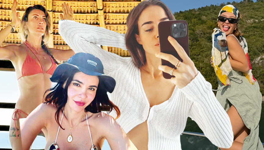 Ünlü isimler bayramı fırsata çevirdi... Tatilden kalanlar